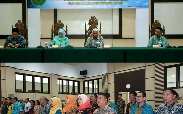 Rapat Koordinasi dan Pembinaan Sewilayah PT BABEL