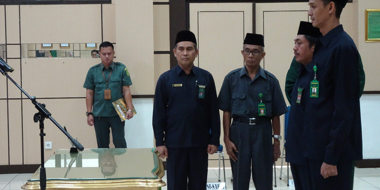 PENGAMBILAN SUMPAH DAN PELANTIKAN JABATAN STRUKTURAL