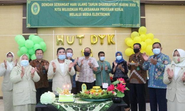 DHARMAYUKTI KARINI (DYK) PROVINSI BANGKA BELITUNG MEMPERINGATI HUT DYK KE-18 DI PANGKALPINANG