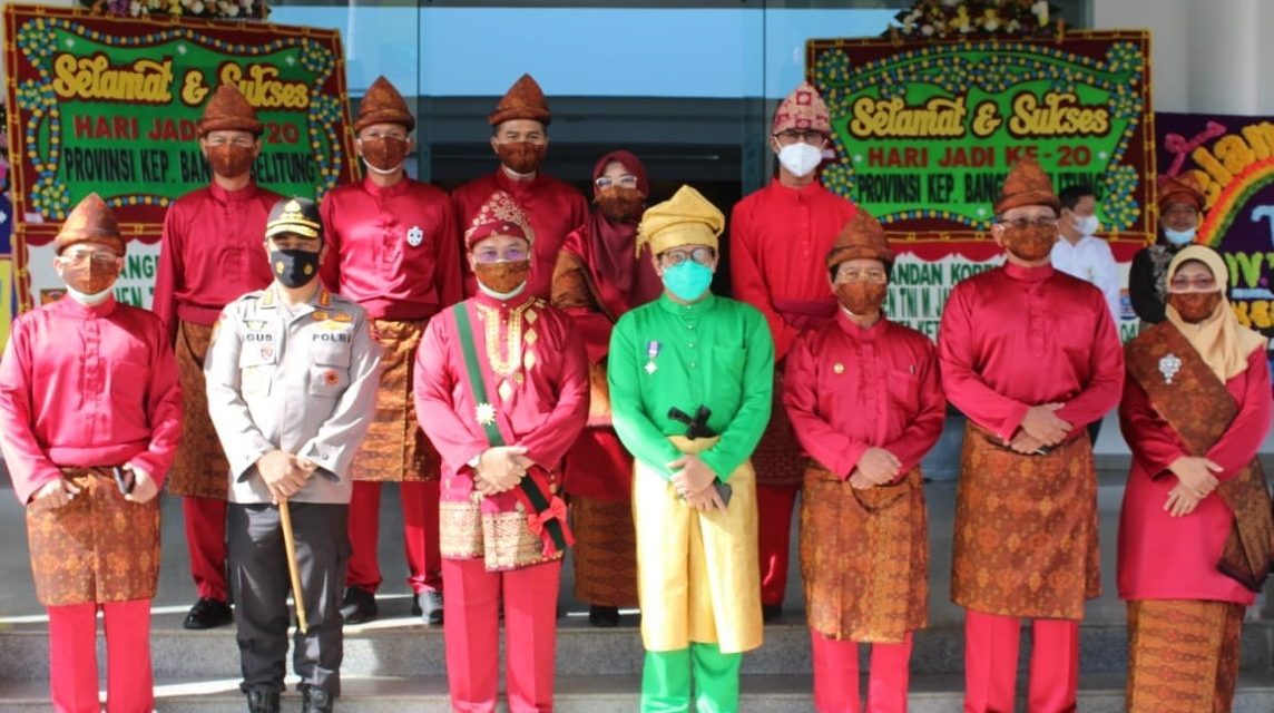 KETUA PENGADILAN TINGGI BANGKA BELITUNG MENGHADIRI UPACARA PERINGATAN HARI JADI KE-20 PROVINSI KEPULAUAN BANGKA BELITUNG TAHUN 2020