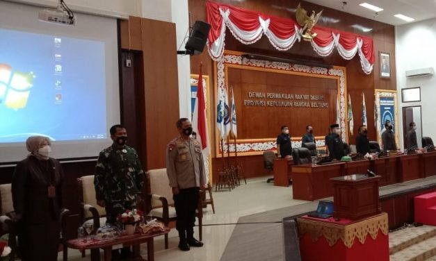 Penyampaian Laporan Keterangan Pertanggungjawaban Gubernur Tahun 2020