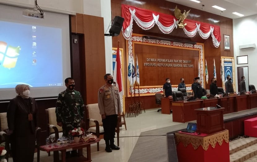 Penyampaian Laporan Keterangan Pertanggungjawaban Gubernur Tahun 2020