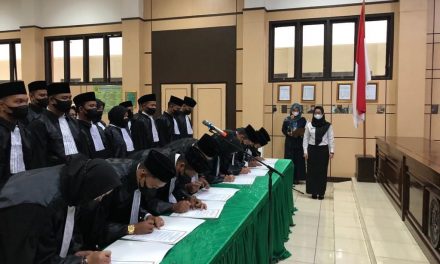 Penyumpahan Advokat Dari Kongres Advokat Indonesia (KAI) Di Wilayah Hukum Provinsi Kep. Bangka Belitung