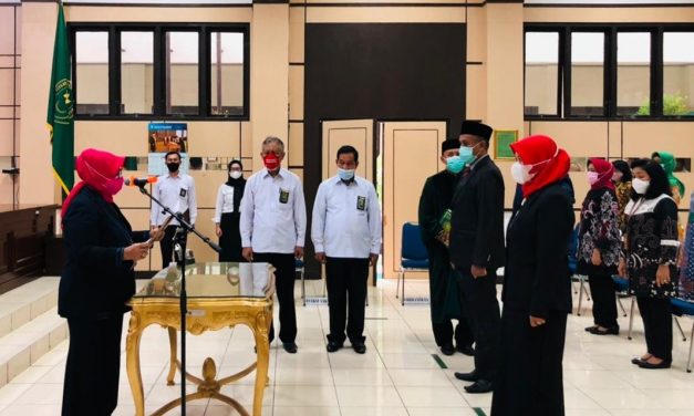 Pelantikan Dan Pengambilan Sumpah Jabatan  Pejabat Struktural