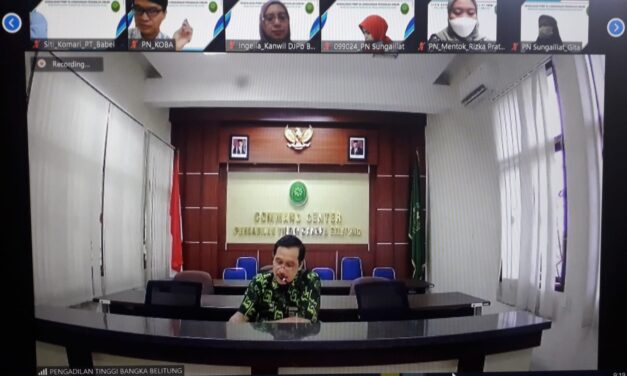 SOSIALISASI PNBP se Wilayah Hukum Pengadilan Tinggi Bangka Belitung