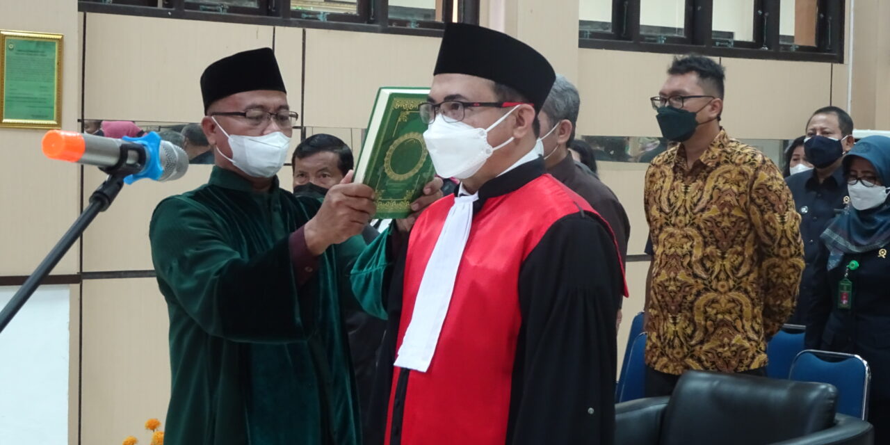 Acara Pelantikan dan Pengambilan Sumpah Jabatan KPN Tanjungpandan