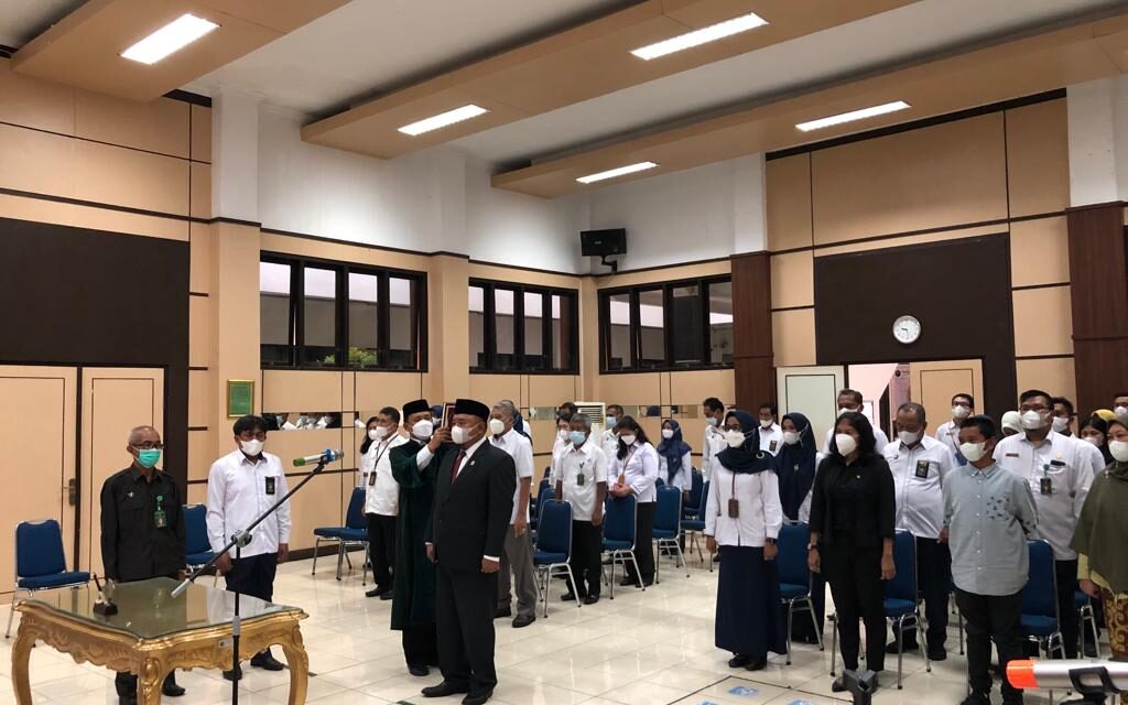 Pengambilan Sumpah Jabatan dan Pelantikan Panitera Muda Pidana