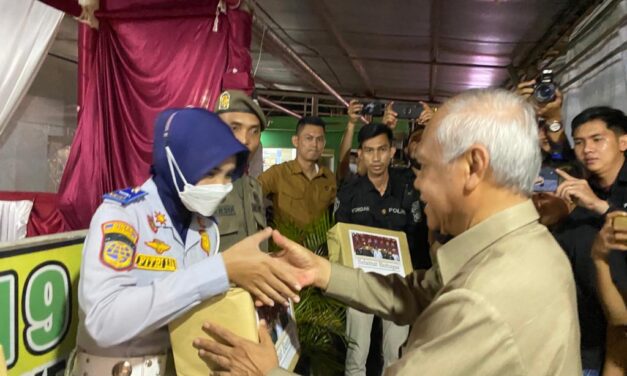 Ketua Pengadilan Tinggi Dalam Rangka pemantauan Pos Pantau Ops Lilin Menumbing 2022