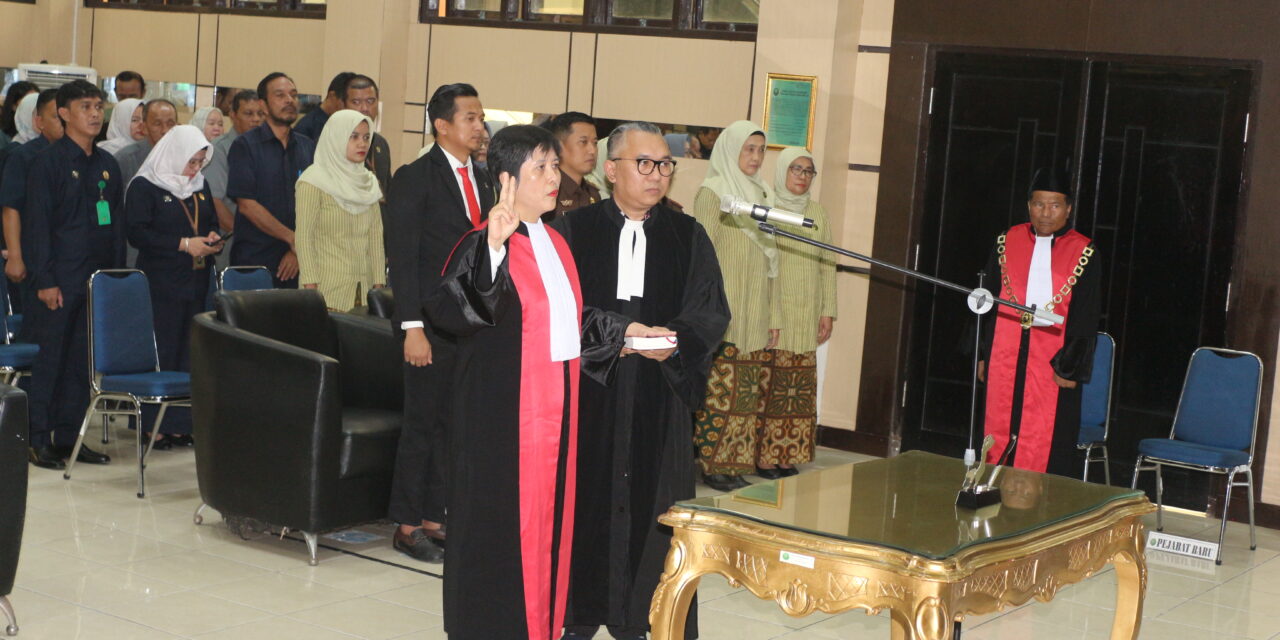 Pengambilan Sumpah, Pelantikan dan Sertijab KPN Sungailiat