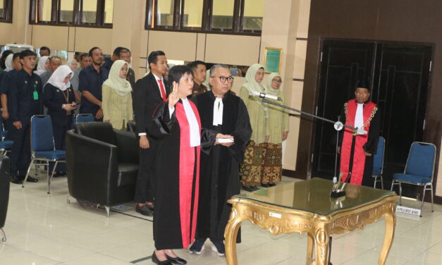 Pengambilan Sumpah, Pelantikan dan Sertijab KPN Sungailiat