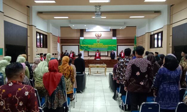 Pengambilan Sumpah, Pelantikan dan Sertijab KPN Koba