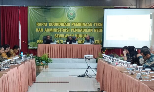 Rapat Koordinasi, Pembinaan Teknis dan Administasi dan Kegiatan Sosialisasi AMPUH