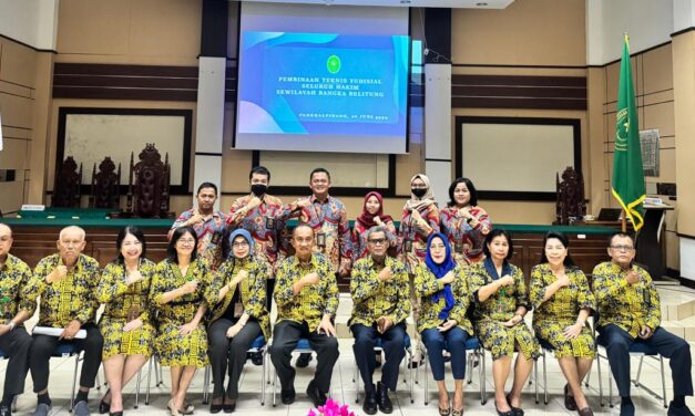 Kegiatan Pembinaan Teknis Yudisial Seluruh Hakim Sewilayah Pengadilan Tinggi Bangka Belitung