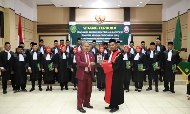 25 Advokat KAI Babel Resmi Disumpah: Langkah Maju Penegakan Hukum