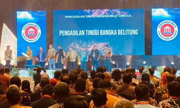 Luar Biasa, Pengadilan Tinggi Bangka Belitung Berhasil Meraih Predikat Unggul !