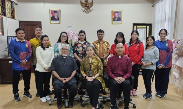 Audiensi Keuskupan Pangkalpinang dengan KPT Babel dan Persekutuan Krisma PT Babel dalam Rangka Persiapan Natal Oikumene Provinsi Bangka Belitung Tahun 2025