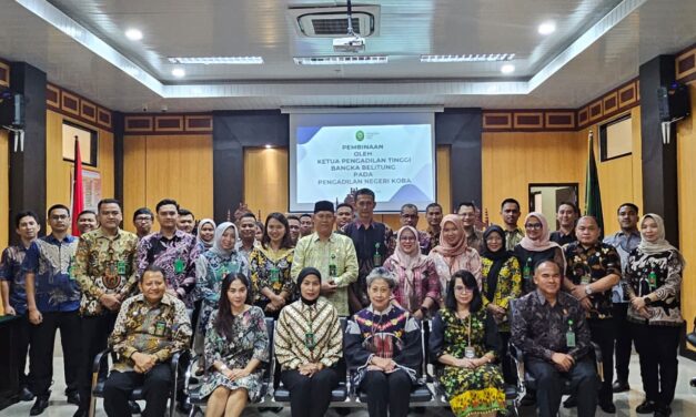 PT BABEL TINGKATKATKAN KUALITAS YUDISIAL: Pengawasan Komprehensif di Pengadilan Negeri Koba