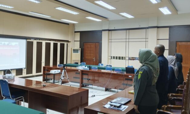 Selasa, 4 November 2025 - Kegiatan Zoom Rapat Koordinasi Kenaikan Pangkat