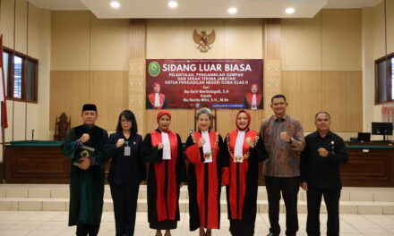 PELANTIKAN DAN SERTIJAB KPN KOBA: NOVITA WITRI, S.H., M.KN. RESMI PIMPIN PN KOBA