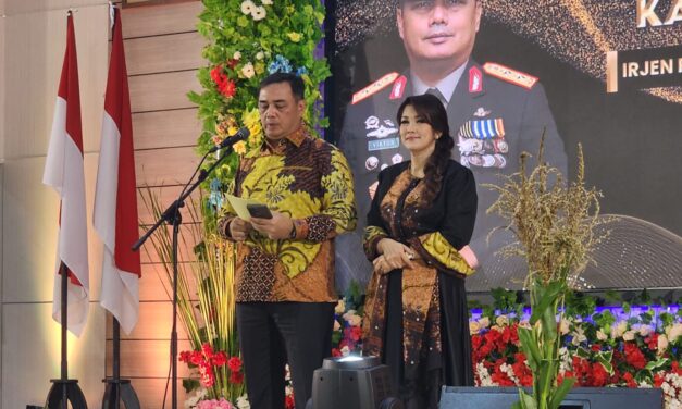 Jumat, 31 Oktober 2025 - Kegiatan Pisah Sambut Kapolda Lama dan Baru di Gedung Tribrata Polda Kep. Babel