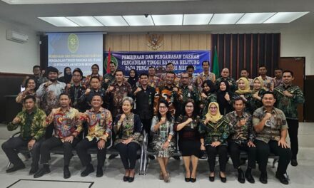 PENGUATAN PILAR YUDISIAL: PT BABEL TEGASKAN SEMA 10/2005 DAN INTEGRITAS MENDALAM DI PN MENTOK