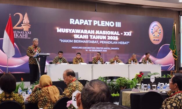 Selasa, 16 Desember 2025 - Kegiatan Musyawarah Nasional Ke - XXI IKAHI Tahun 2025