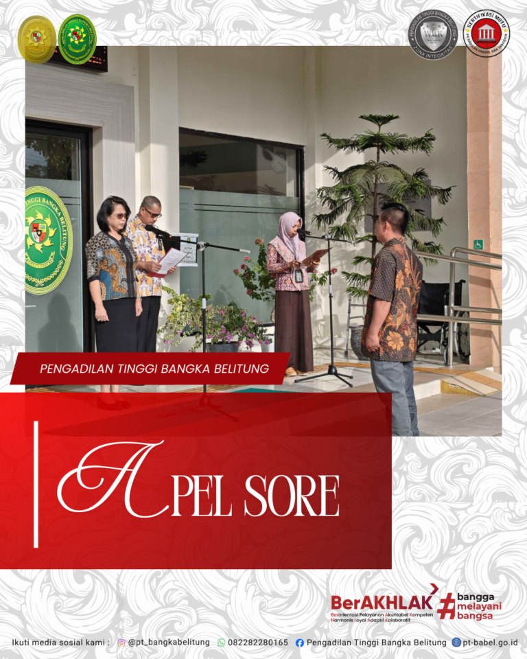 apel sore1