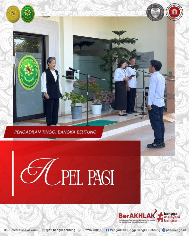Apel pagi (2)
