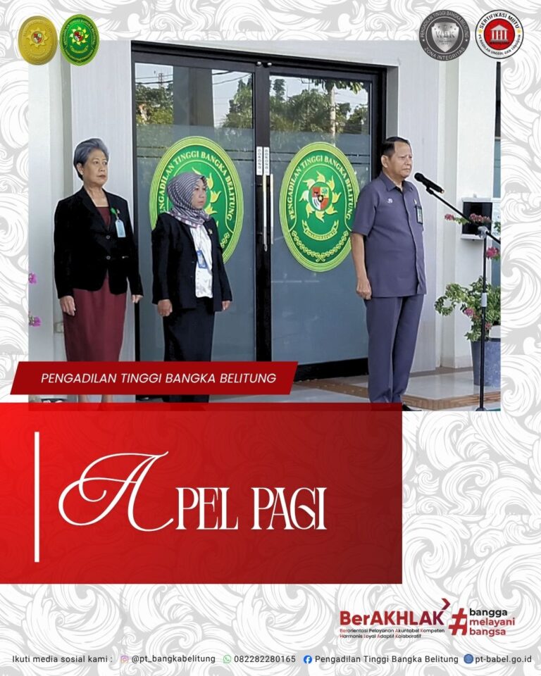 Apel pagi