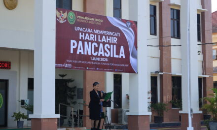Peringati Hari Lahir Pancasila Tahun 2026 – PT BABEL Tegaskan Pancasila Sebagai Pemersatu Bangsa dan Fondasi Perdamaian Dunia