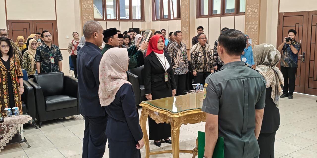 Tingkatkan Kinerja ASN dan Inovasi Teknologi, Pengadilan Tinggi Bangka Belitung Gelar Pelantikan Kasubbag Kepegawaian dan Teknologi Informasi
